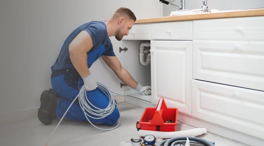 Local tankless water heater installation in South Range, WI